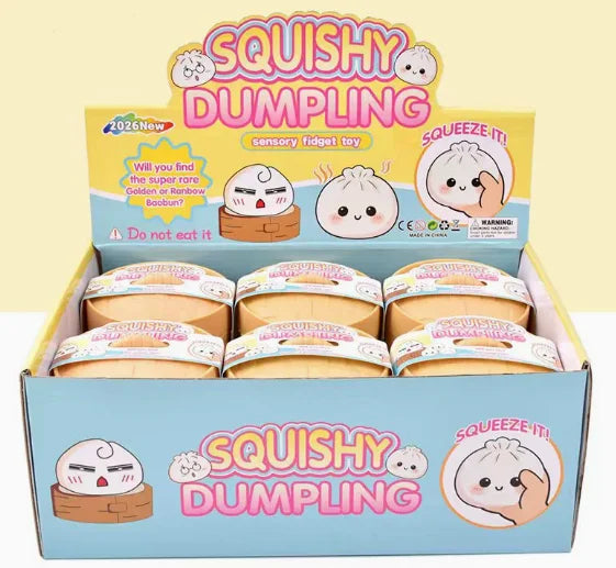 Viral Mystery Glitter Dumpling Squishy — Save with a 3-Pack Bundle